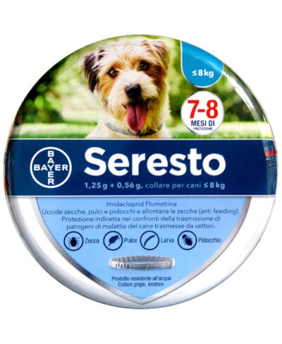 SERESTO COLLARE CANI 7-8 kG