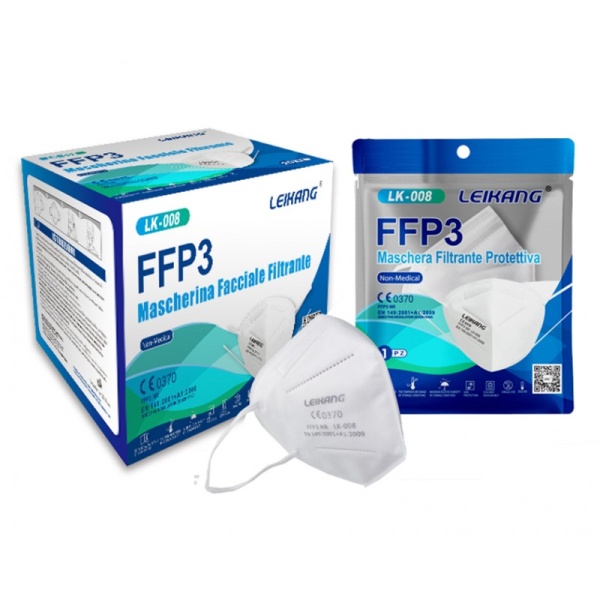 mascherina filtrante ffp3