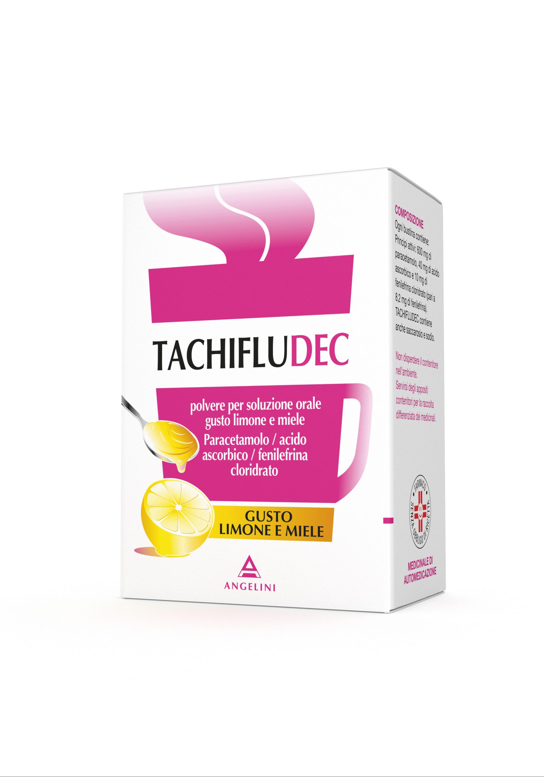 TACHIFLUDEC*10 BUSTE LIMONE MIELE