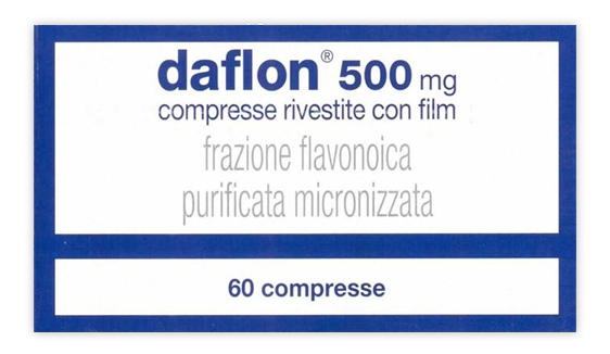 DAFLON*60 COMPRESSE RIVESTITE 500MG